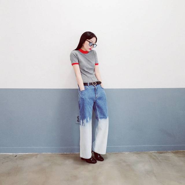 ยีนส์ทูโทน