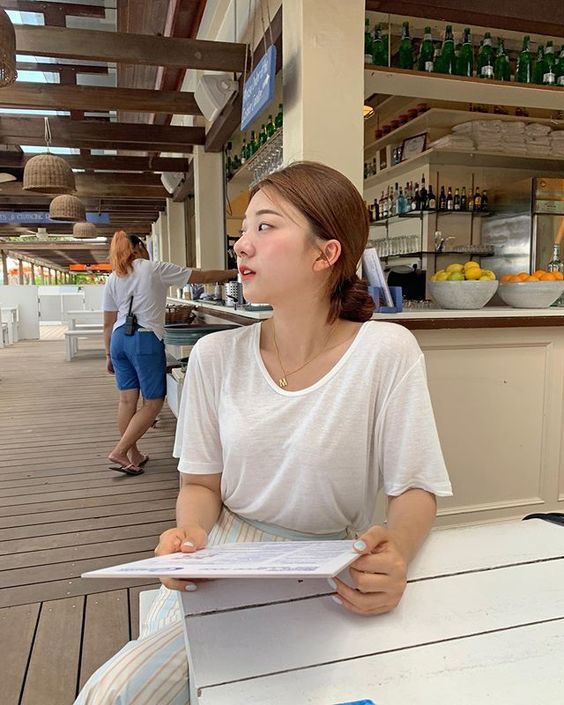 ทรงผม ไอเดียทำผม มวยผมต่ำ ทรงผมเกาหลี กิ๊บติดผม