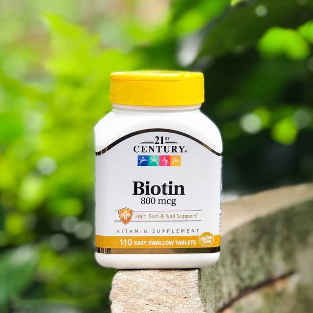 อาหารเสริมบำรุงผม 21st Century Biotin