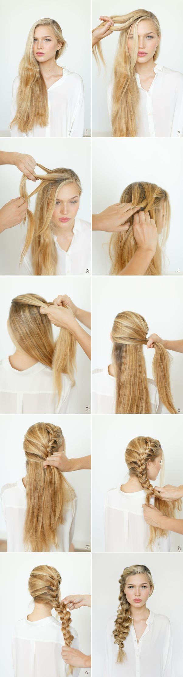 1434421585 romantic hairstyle ideas and tutorials side braids