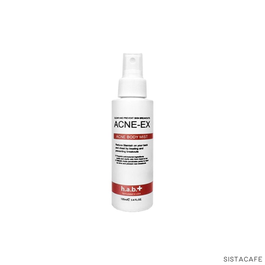 เป็นสิวที่หลังใช้สเปรย์รักษาสิว Acne-EX Body Mist