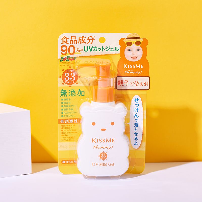 ครีมกันแดดเนื้อเจล_Kiss Me Mommy UV Mild Gel