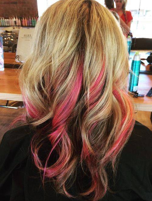 1458368598 2 pink peekaboo highlights