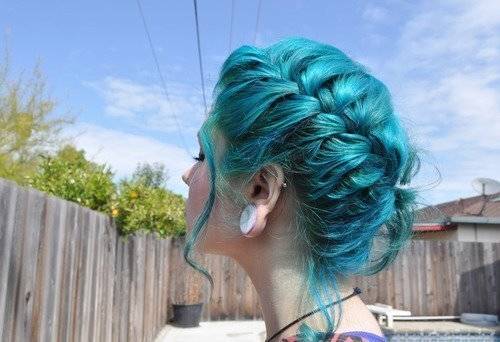 1458417824 blue blue hair braids purple hair sky