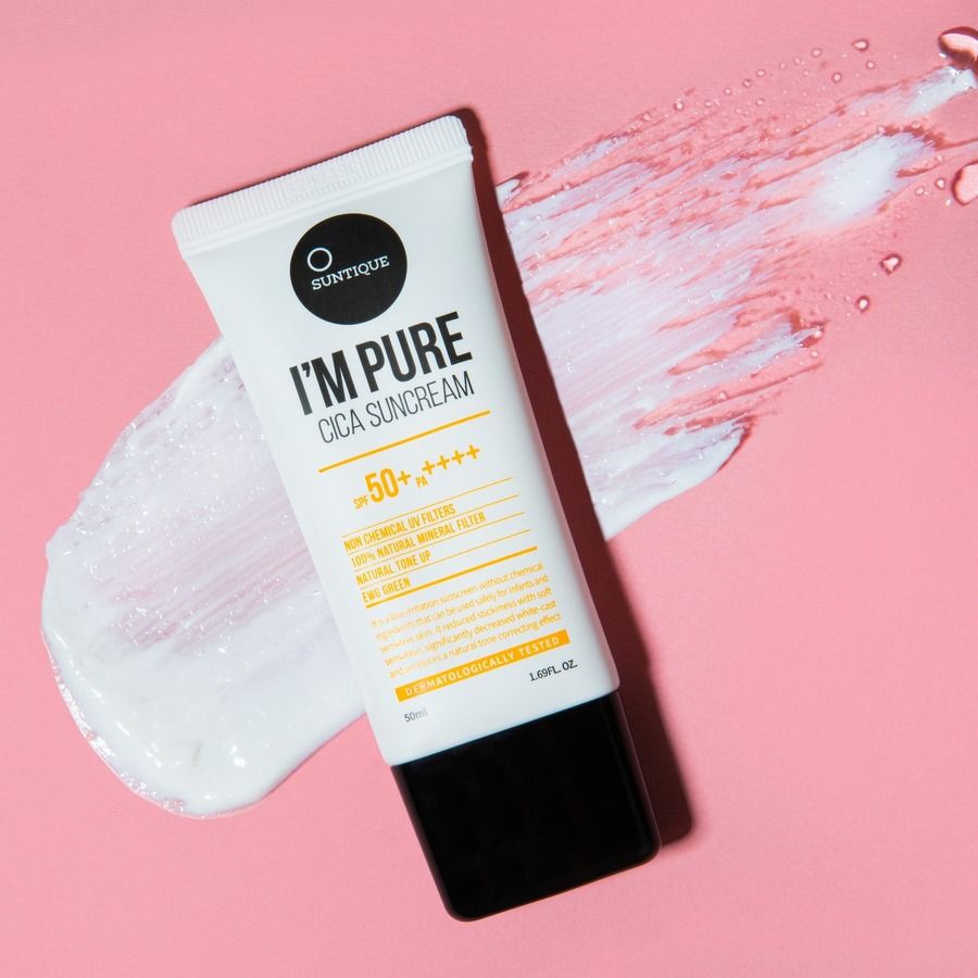 ครีมกันแดดเกาหลี Suntique I’m Pure Cica Suncream