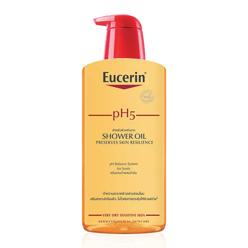 Eucerin pH5 Shower Oil Sensitive Skin ครีมอาบน้ำปรับสมดุลผิว