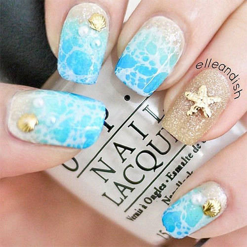 1459418183 18 beach nail art designs ideas trends stickers 2015 summer nails 5