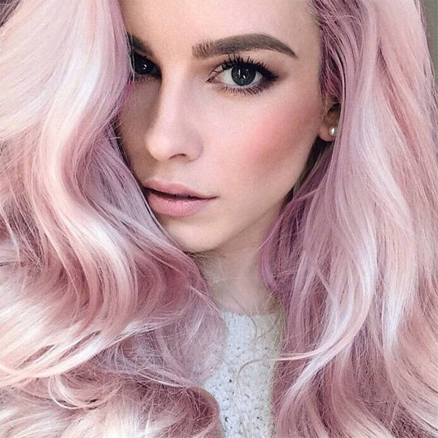 1459435822 rose quartz hair pantone hair colour trends6