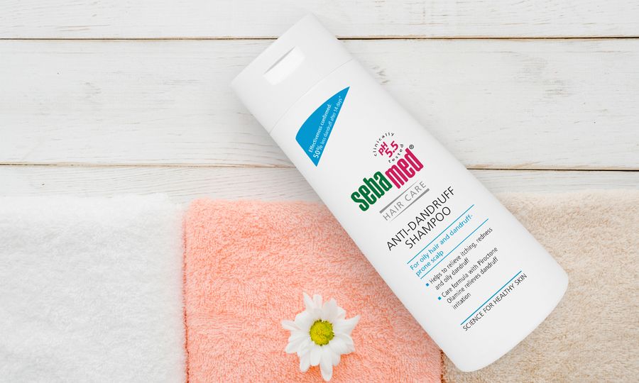 แชมพู ขจัด รังแค หนังศีรษะแห้ง SEBAMED