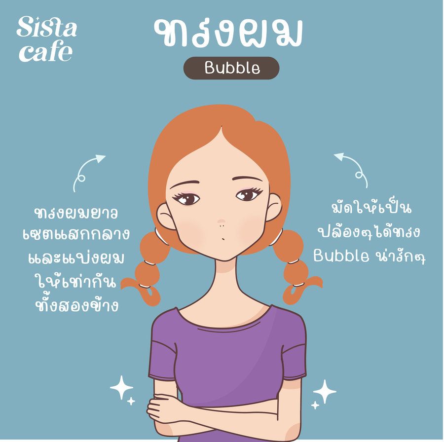 ทรงผม Bubble