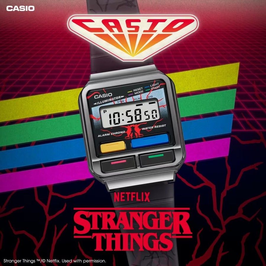 นาฬิกาข้อมือCASIO x Stranger things