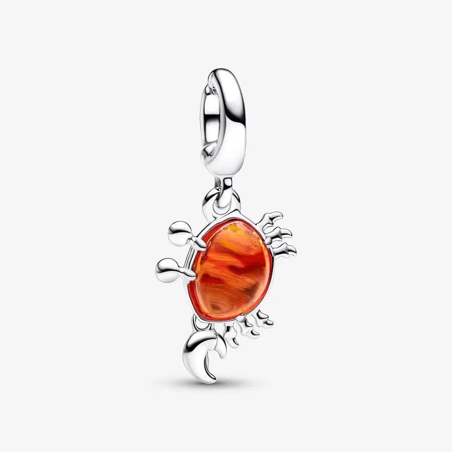ชาร์มเซบาสเตียน Disney The Little Mermaid Sebastian Crab Dangle Charm