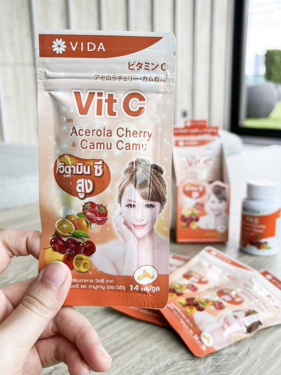 วิตซีVida Vit C from Acerola cherry and Camu Camu