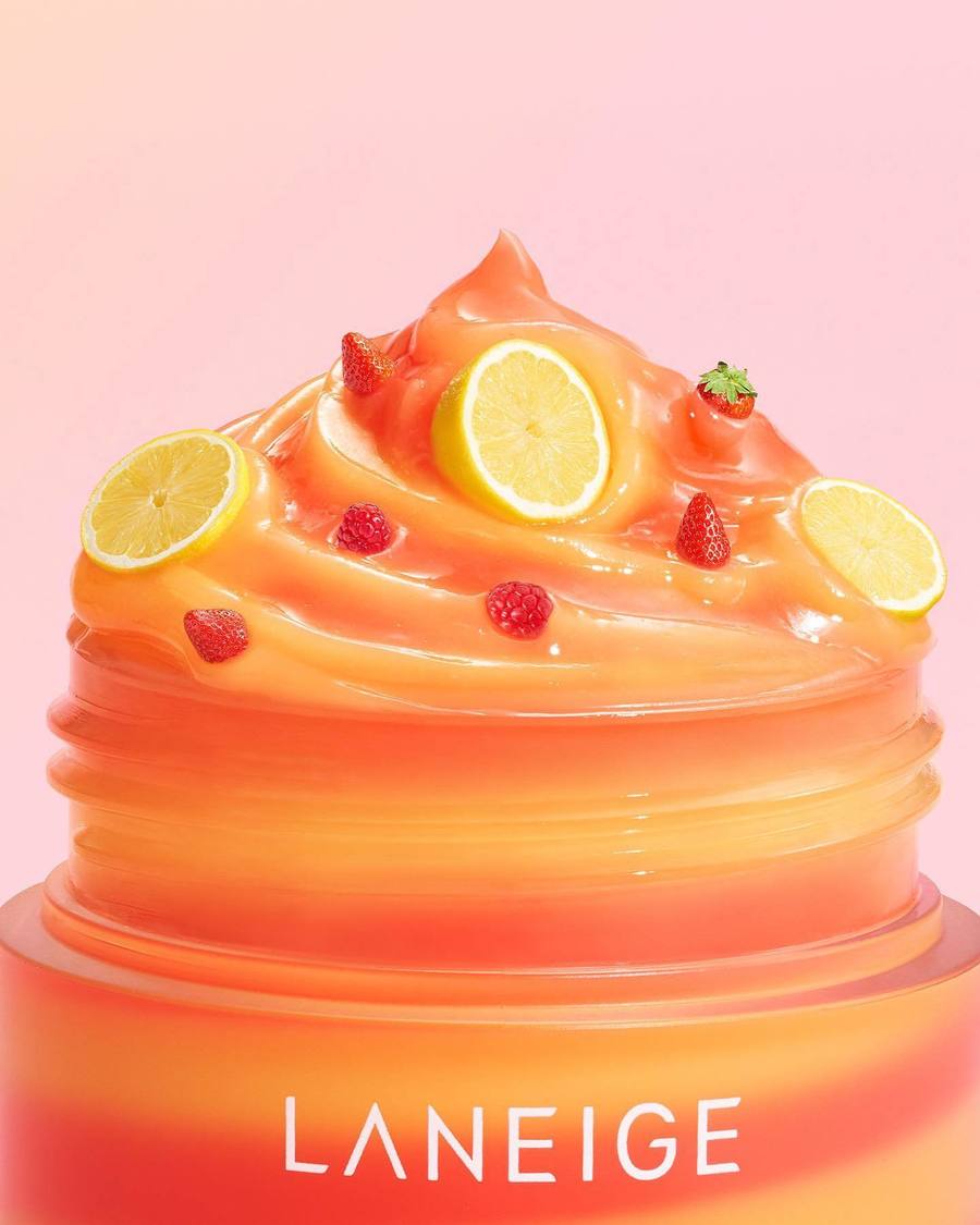เนื้อมาสก์ Laneige Pink Lemonade Lip Sleeping Mask