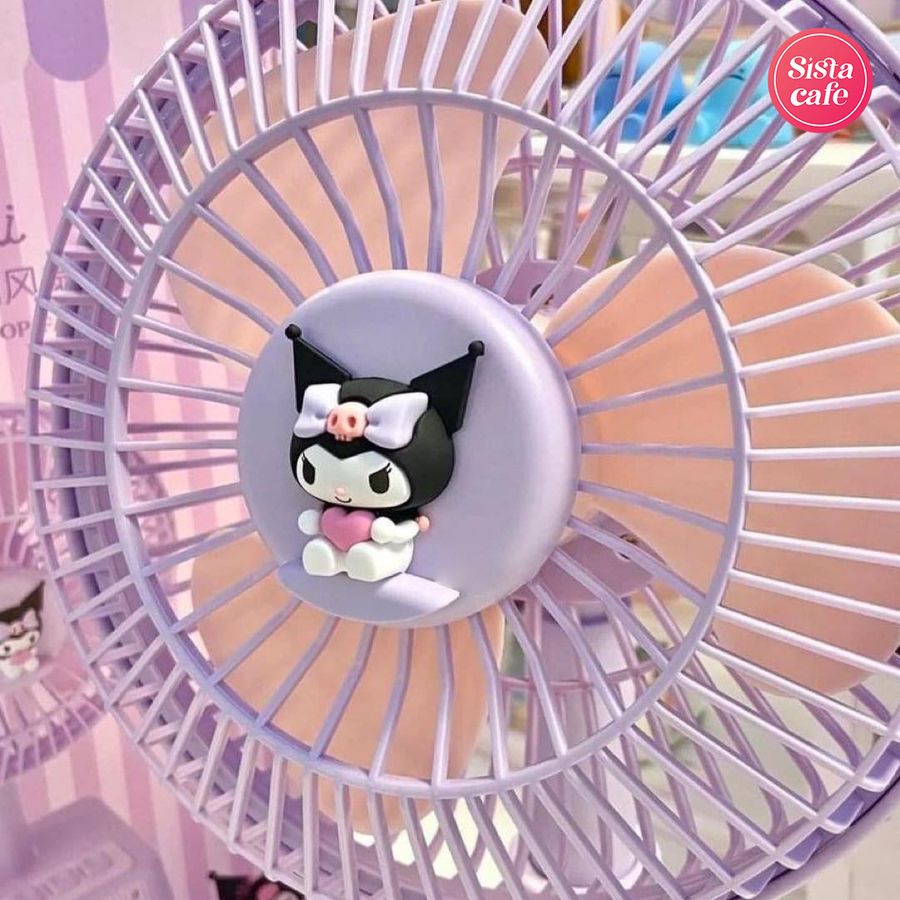 พัดลมตั้งโต๊ะ Kuromi