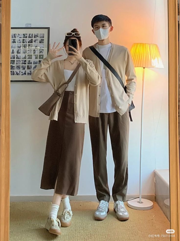 แต่งตัวคู่กับแฟน สีเอิร์ธโทน