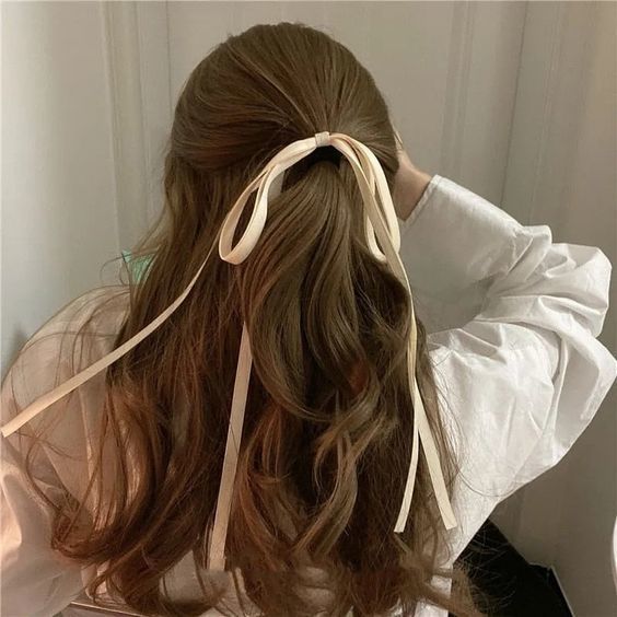 Ribbon Hairstyle