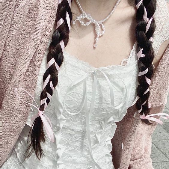 Ribbon Hairstyle