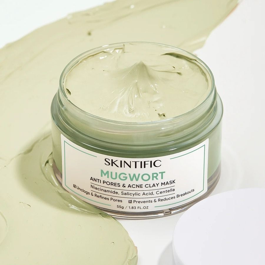 SKINTIFIC MUGWORT ANCE CLAY MASK