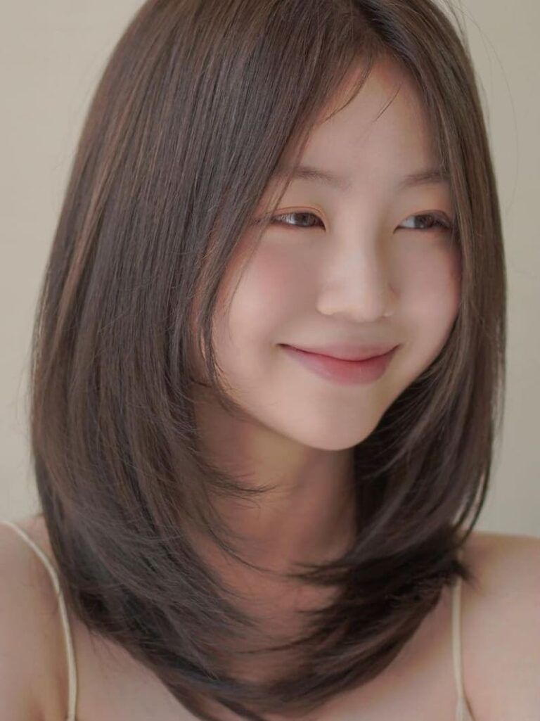 สีผม ash brown