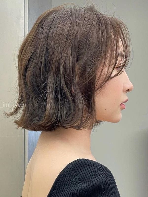 สีผม ash brown