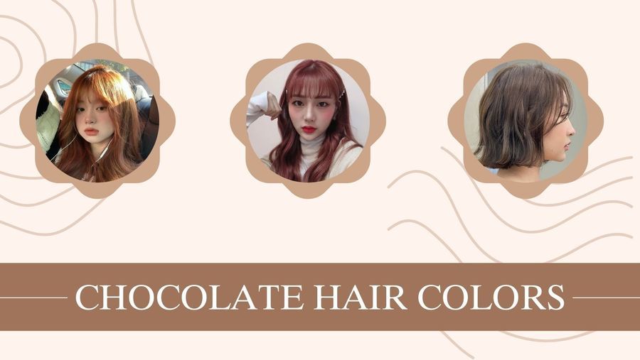 สีผมช็อคโกแลต