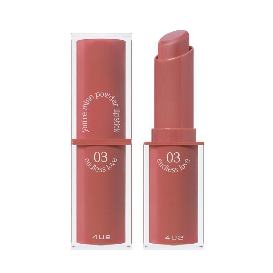 4U2 YOU’RE MINE POWDER LIPSTICK เบอร์ 03 ENDLESS LOVE
