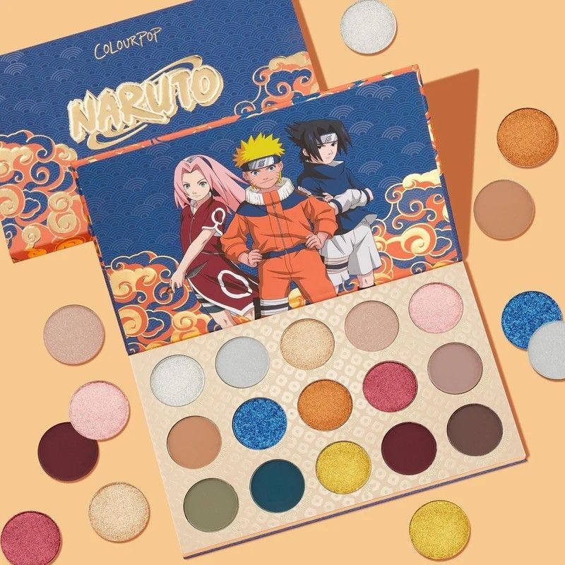 Naruto x Colourpop พาเลตต์