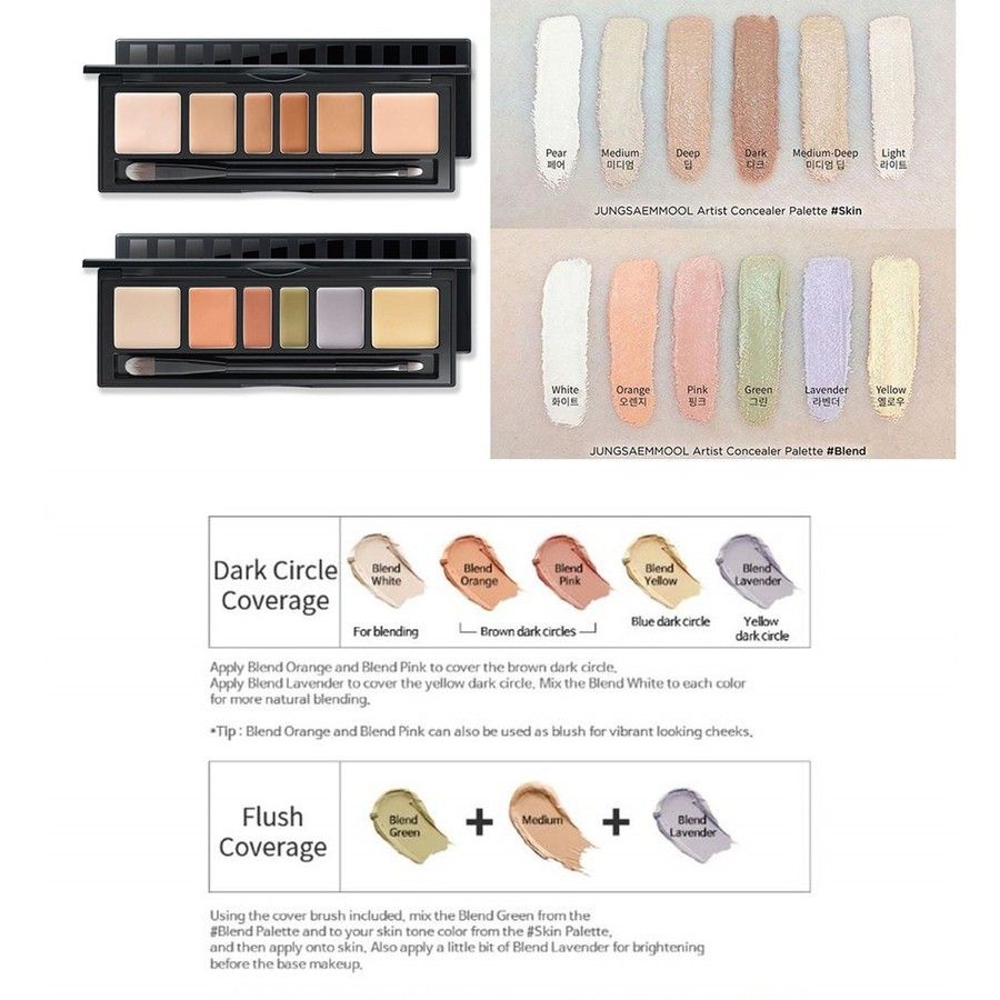 Jung Saem Mool Artisst Concealor Palette