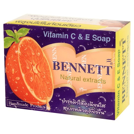 Bennett Bar Soap vitamin C and vitamin E