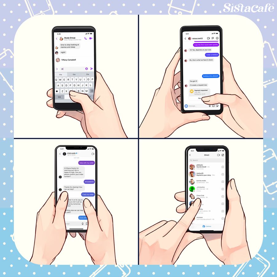ทายนิสัยจากการจับมือถือ