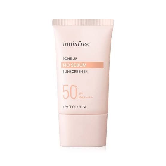Innisfree Tone Up No Sebum Sunscreen SPF50+ PA++++