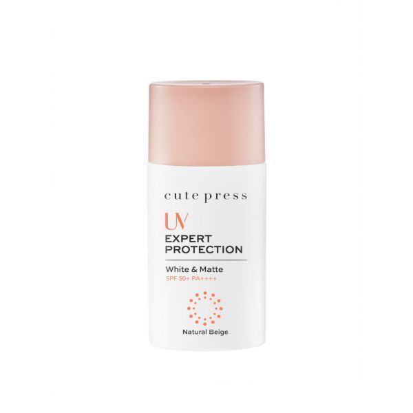CUTE PRESS Expert Protection White & Matte Sunscreen SPF 50+ PA++++