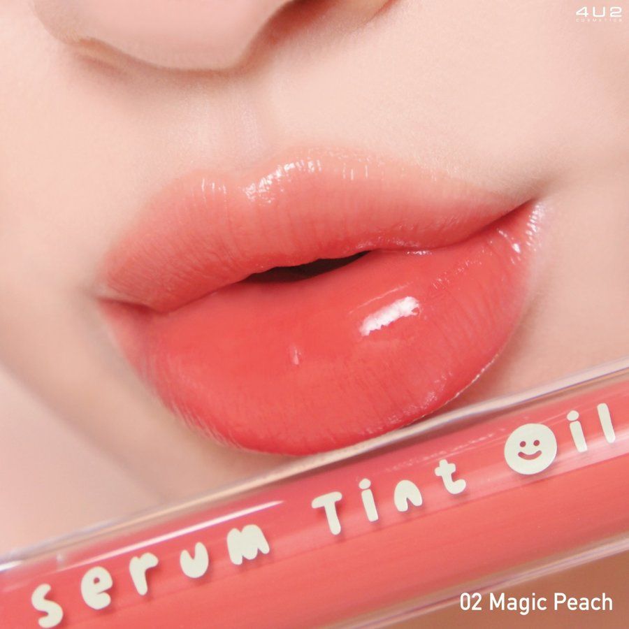 4U2 SERUM TINT OIL เบอร์ 02 MAGIC PEACH