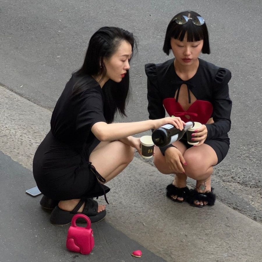 ถ่ายรูปที่ถนน