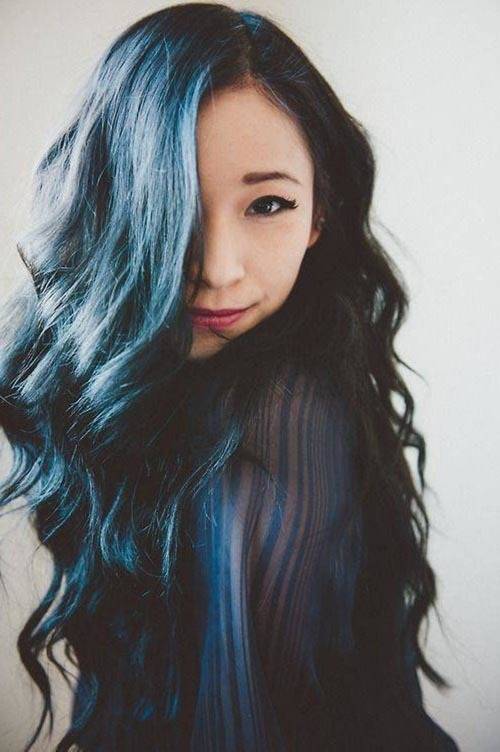 1460174223 purple natural black hair purple black hair