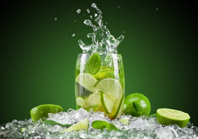 1460360909 drink lemon fruit lemon juice fresh cocktail ice green hd wallpaper splash