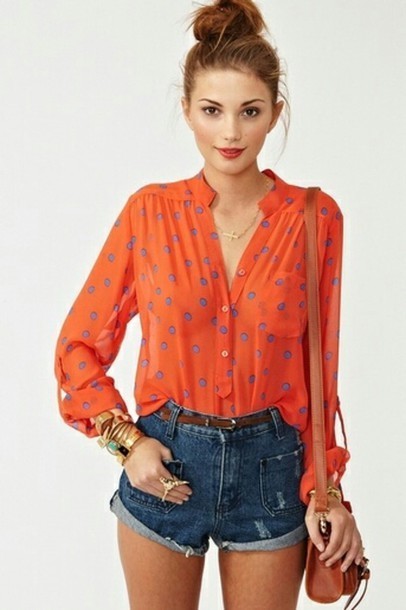 https://image.sistacafe.com/images/uploads/content_image/image/11685/1434880018-7gpeco-l-610x610-blouse-orange-polka%2Bdot-blue-vneck-flowy-sheer-shorts-jewelry-handbag-long%2Bsleeve-outfit-summer-accessories-belt-fashion-girly-jeans-jewels-coral%2Bblouse.jpg