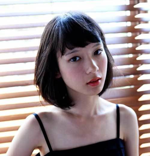 1460451007 asian short straight hair with blunt bangs