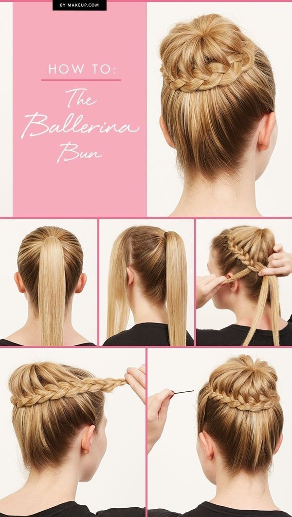 1434958207 ballerina bun updos for long hair