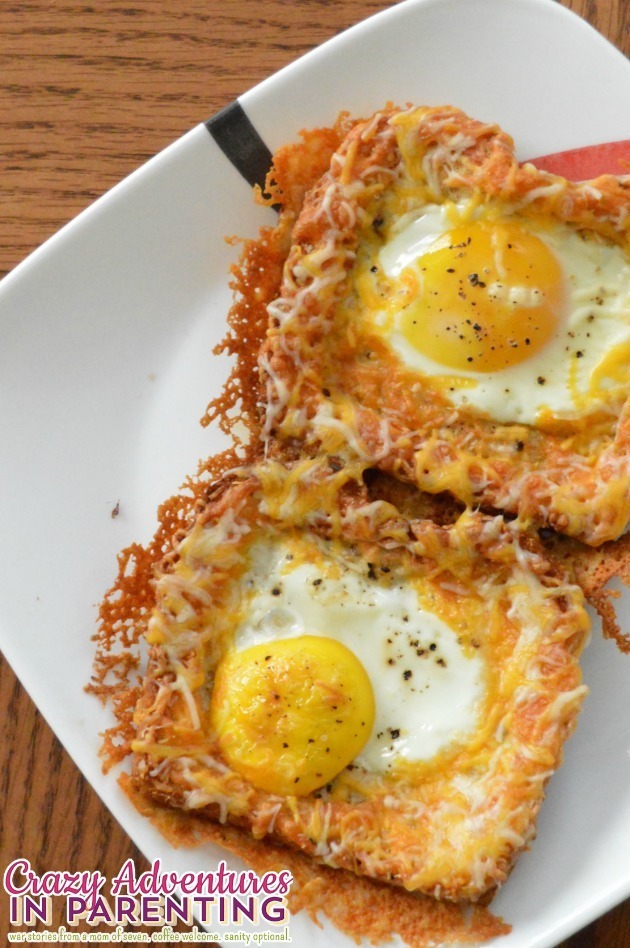 1435142741 cheesy baked egg toast on a plate