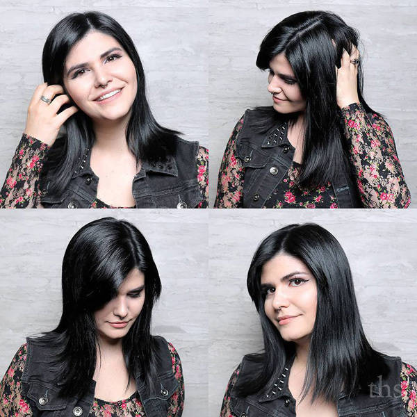 1464152642 sleek black medium haircut for round face
