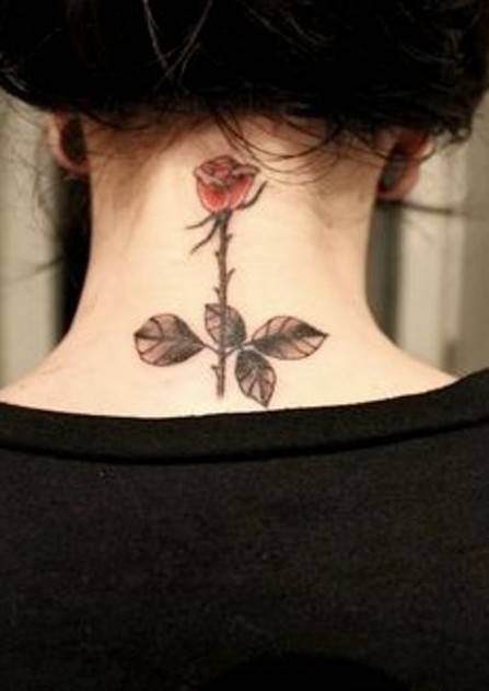 1464845136 small rose tattoo for neck  e2 80 93 cute tattoos