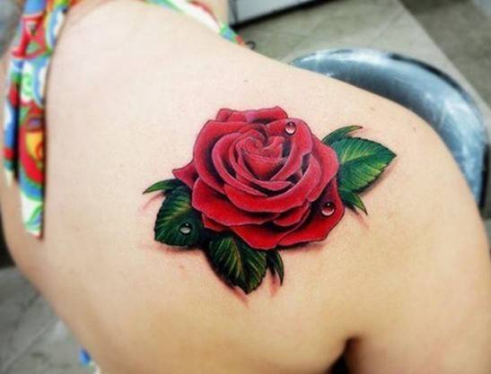 1464845383 3d red rose tattoo