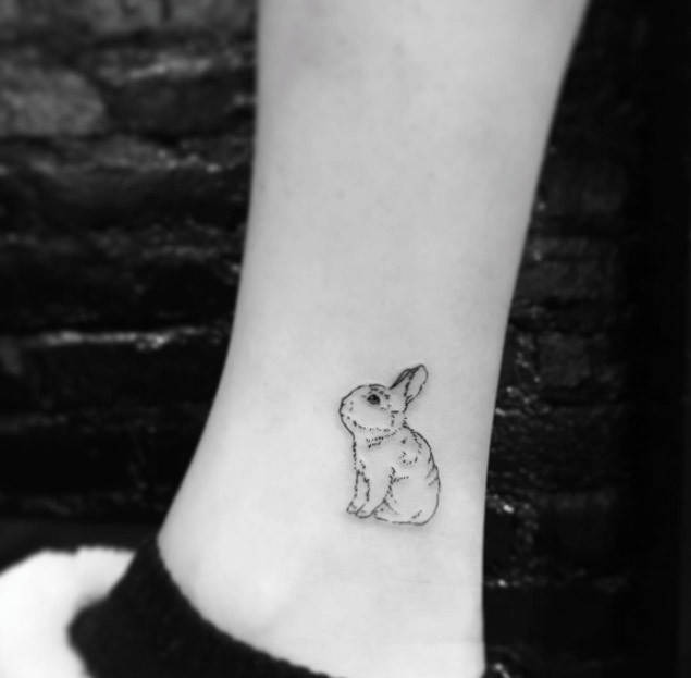 1464866164 minimal rabbit tattoo