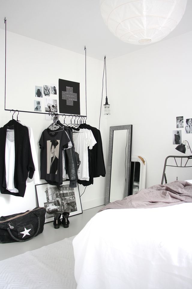 Album] 26 ไอเดีย แต่งห้องนอนโทน ขาว ดำ เรียบง่าย สไตล์ มินิมอล