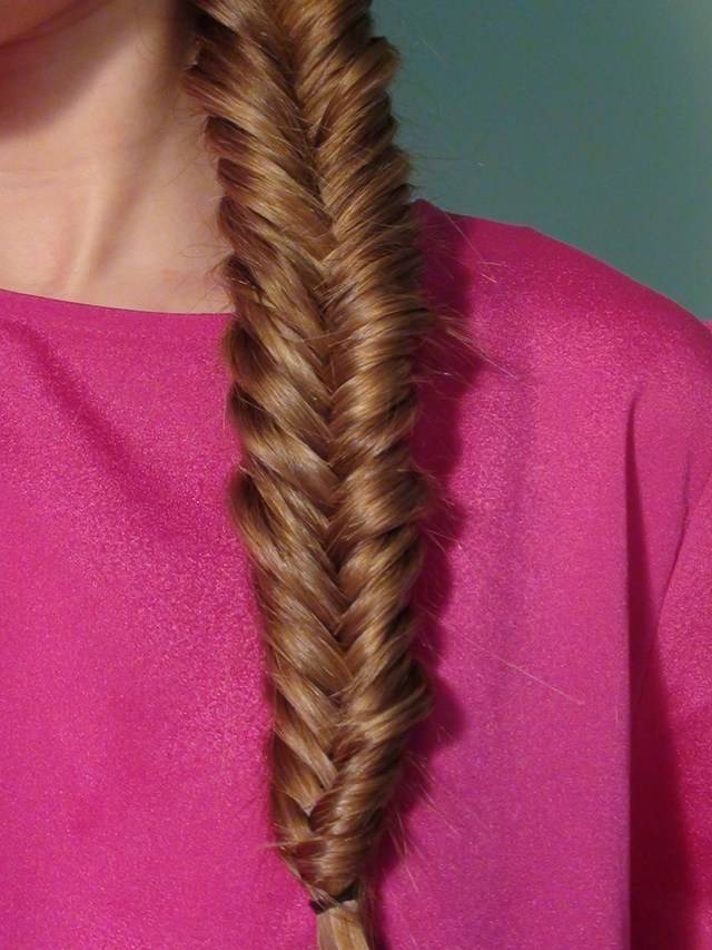 เปียหางปลา เปียสวยๆ fish tail braid