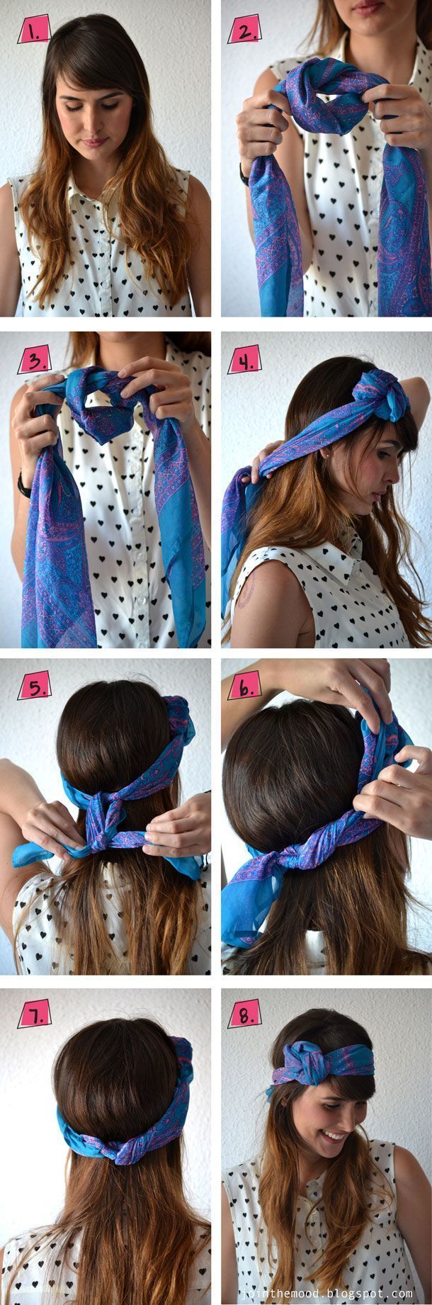 1468252824 knotted scarf hairband