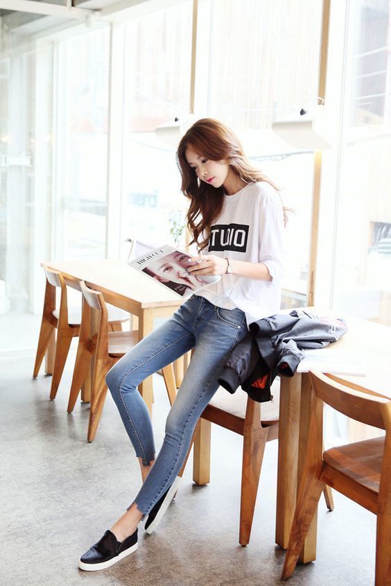 แฟชั่น Skinny Pants