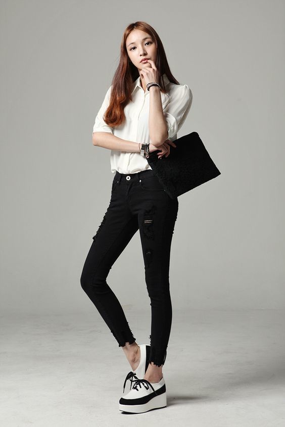 แฟชั่น Skinny Pants